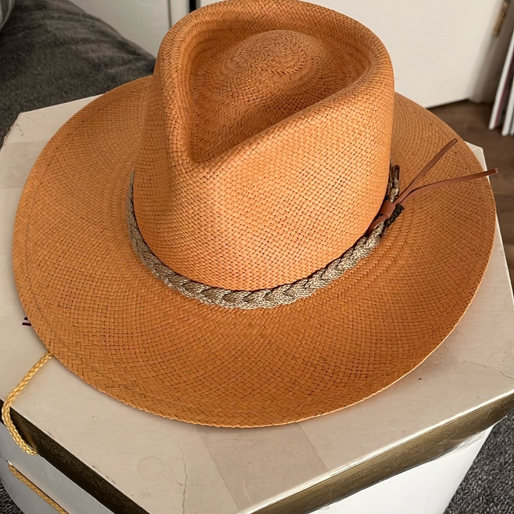 NWT Scala Mens Straw Hat
